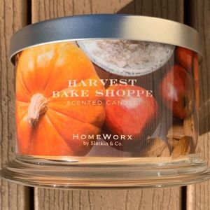 🆕 HARVEST BAKE SHOPPE HARRY SLATKIN HOMEWORX 4 WICK, 18oz CANDLE NWTS!